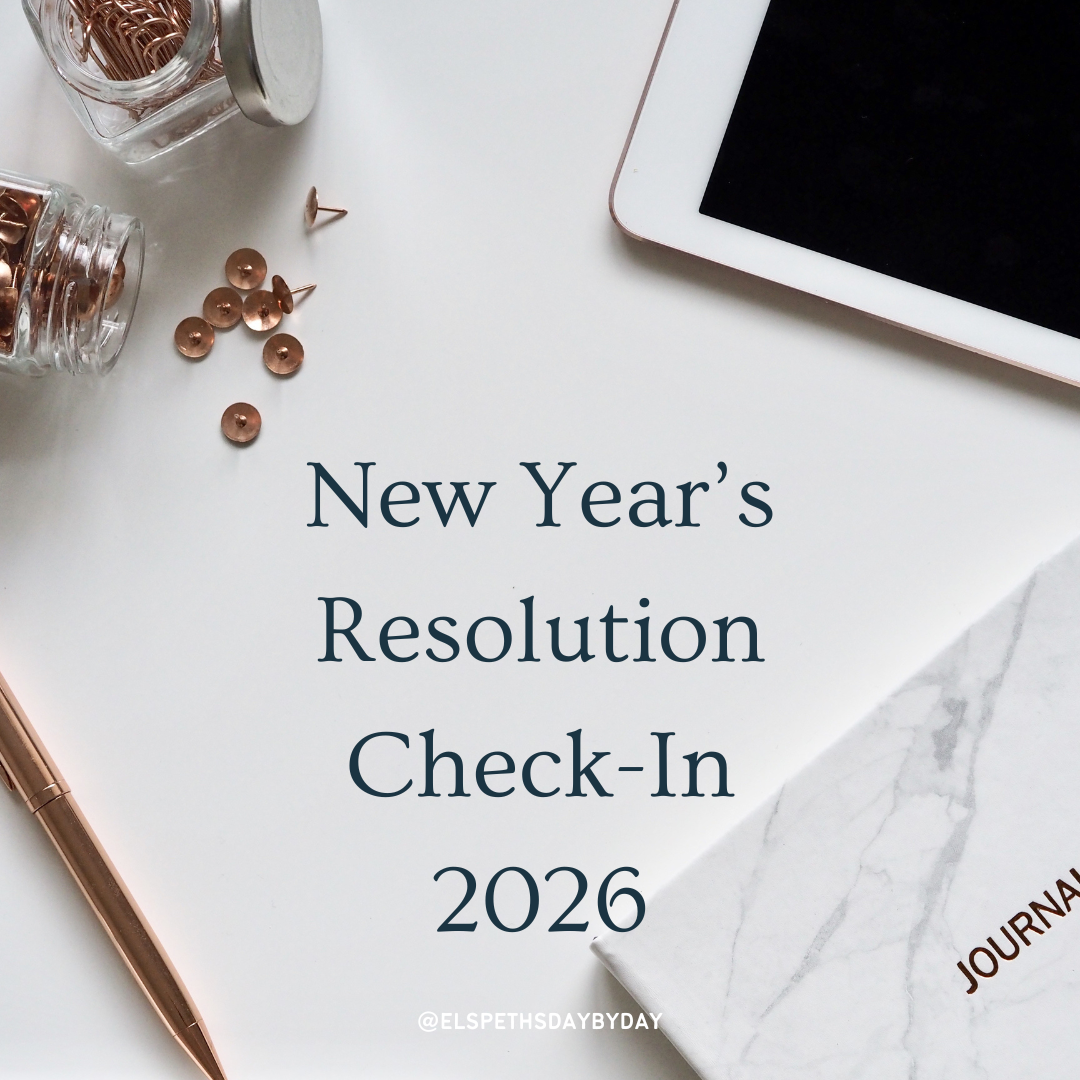 2026 New Year’s Resolution Check-In