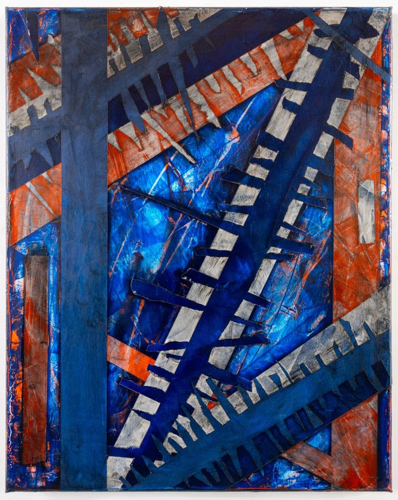 Detour, Oil and Acrylic on Canvas, 20 in. x 16 in., 2023