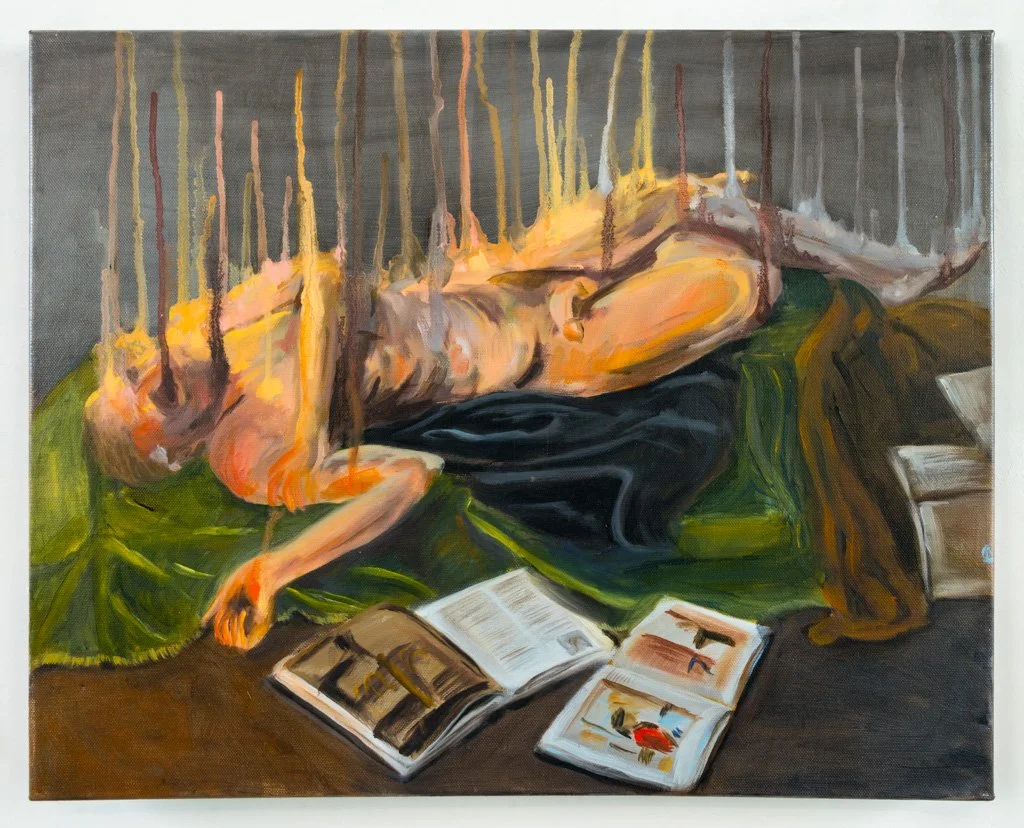 Wasting, Oil Paint on Canvas, 16in x 20in, 2024