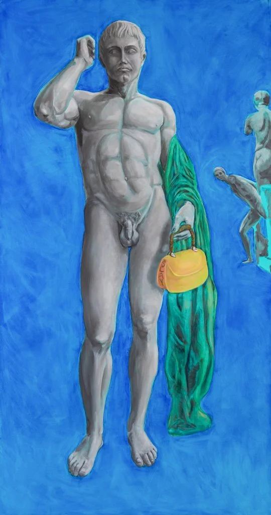 Slay, Oil on Canvas, 62in x 38.25, 2025