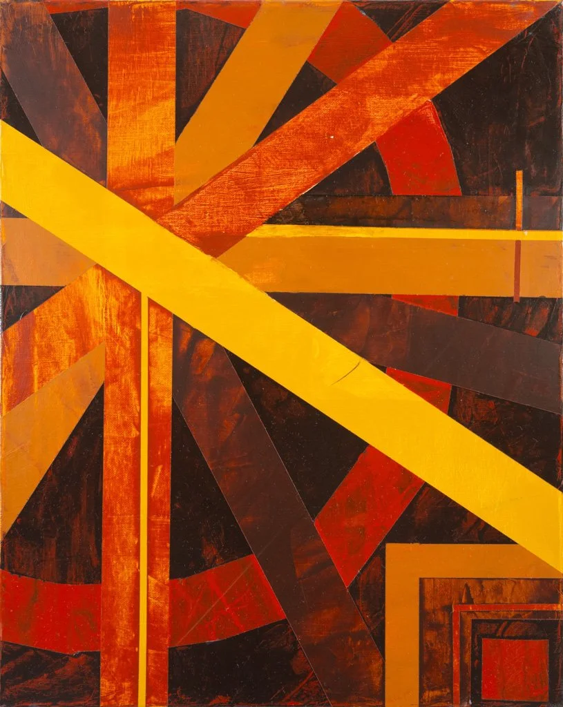 Convergence, Acrylic on Canvas, 20 in. x 16 in., 2023