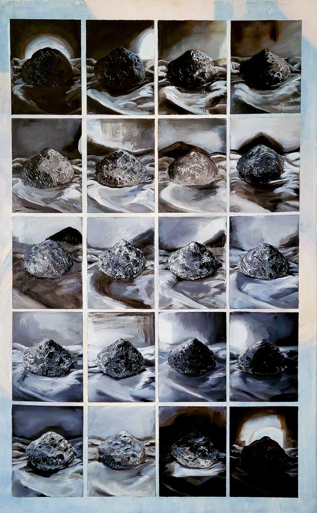 Study of Light, Oil on Canvas, 38in x 24in, 2022
