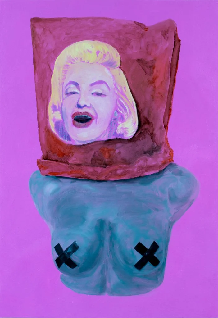Butterface, Oil on Canvas, 34.75in x 24in, 2025