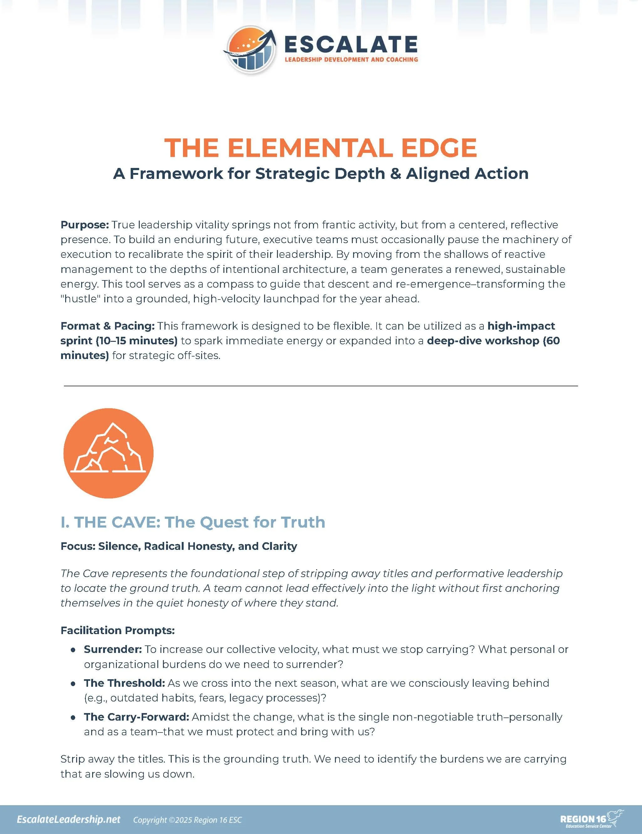 preview of Leadership Team Tool document