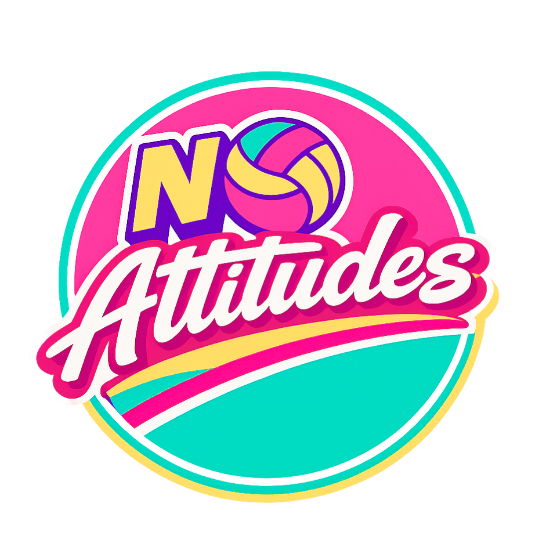 No Attitudes Beach Volleyball 