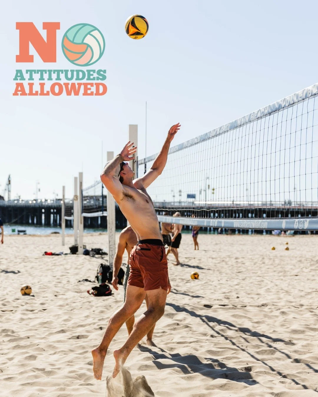 🔥 MEN&rsquo;S UNRATED DIVISION 🔥
The Men&rsquo;s Unrated Division is officially on for our January 31, 2025 No Attitudes Beach Volleyball Tournament 🏐🌊

This division is built for players who want competitive games, solid reps, and real beach exp