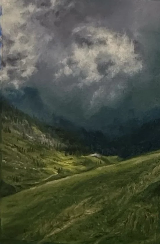 Landscape Painting,
Oil on canvas,
2023