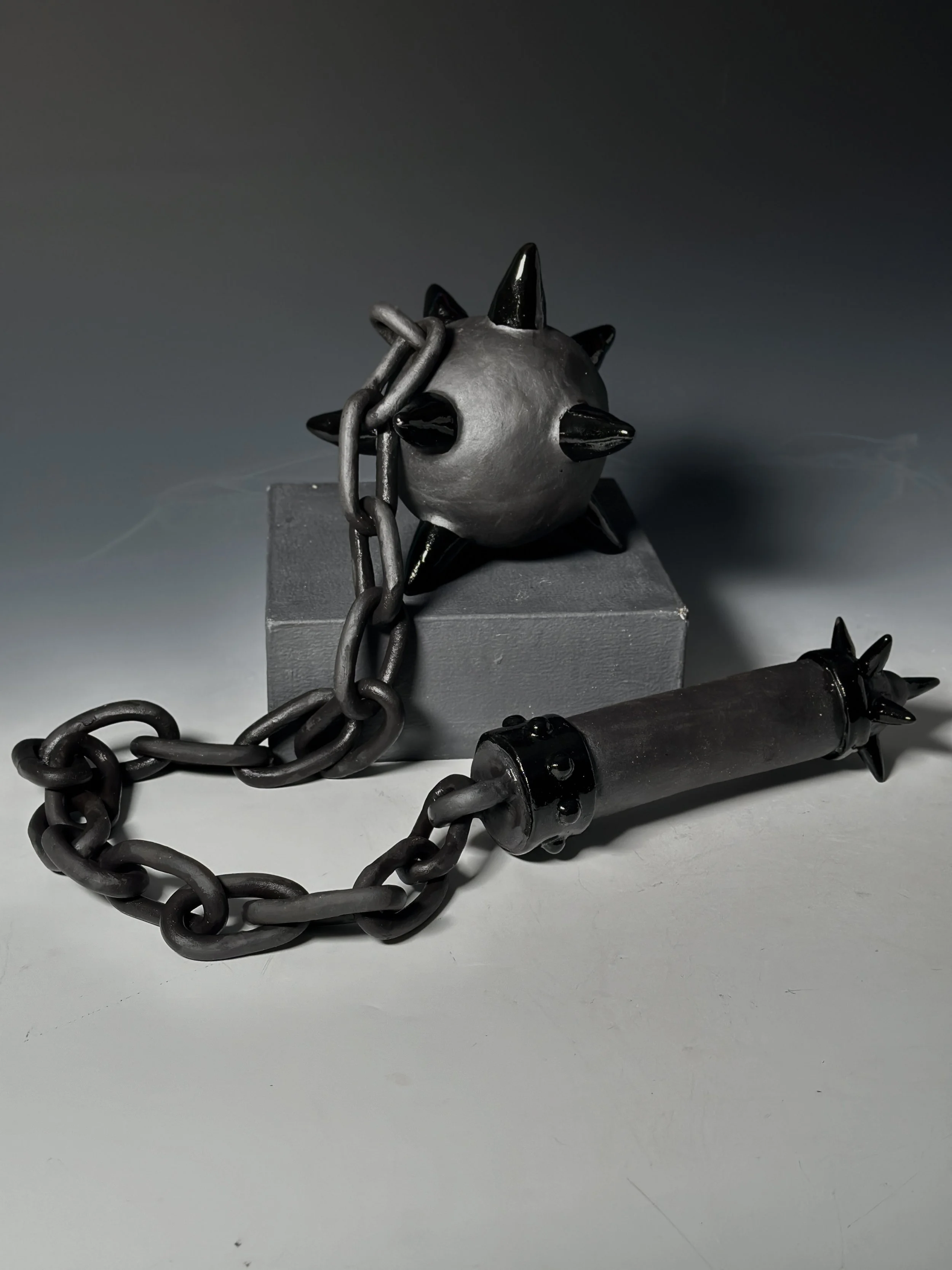 'Black Flail',
Ceramic,
2024