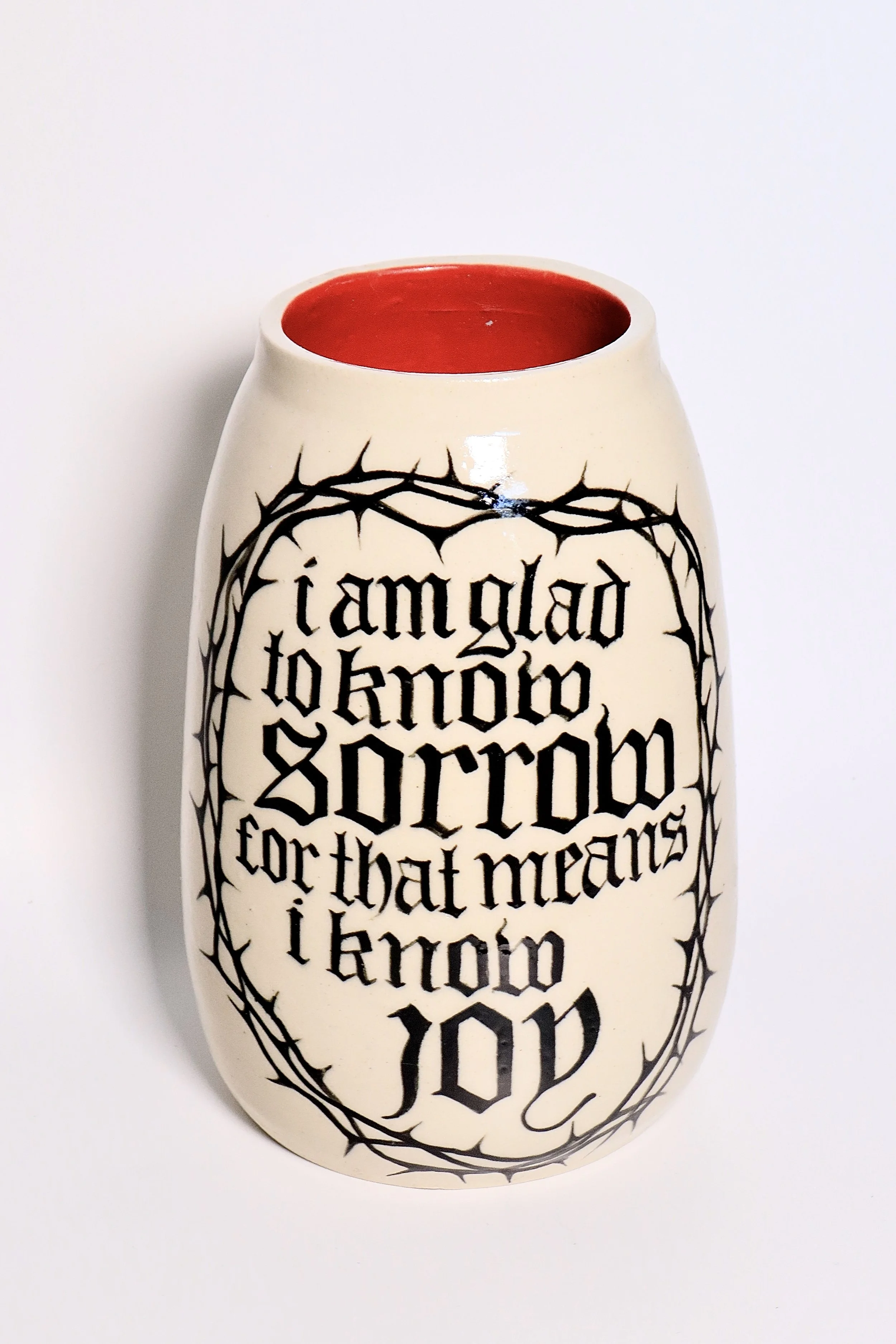 'Glad To Know Sorrow',
Ceramic,
2024