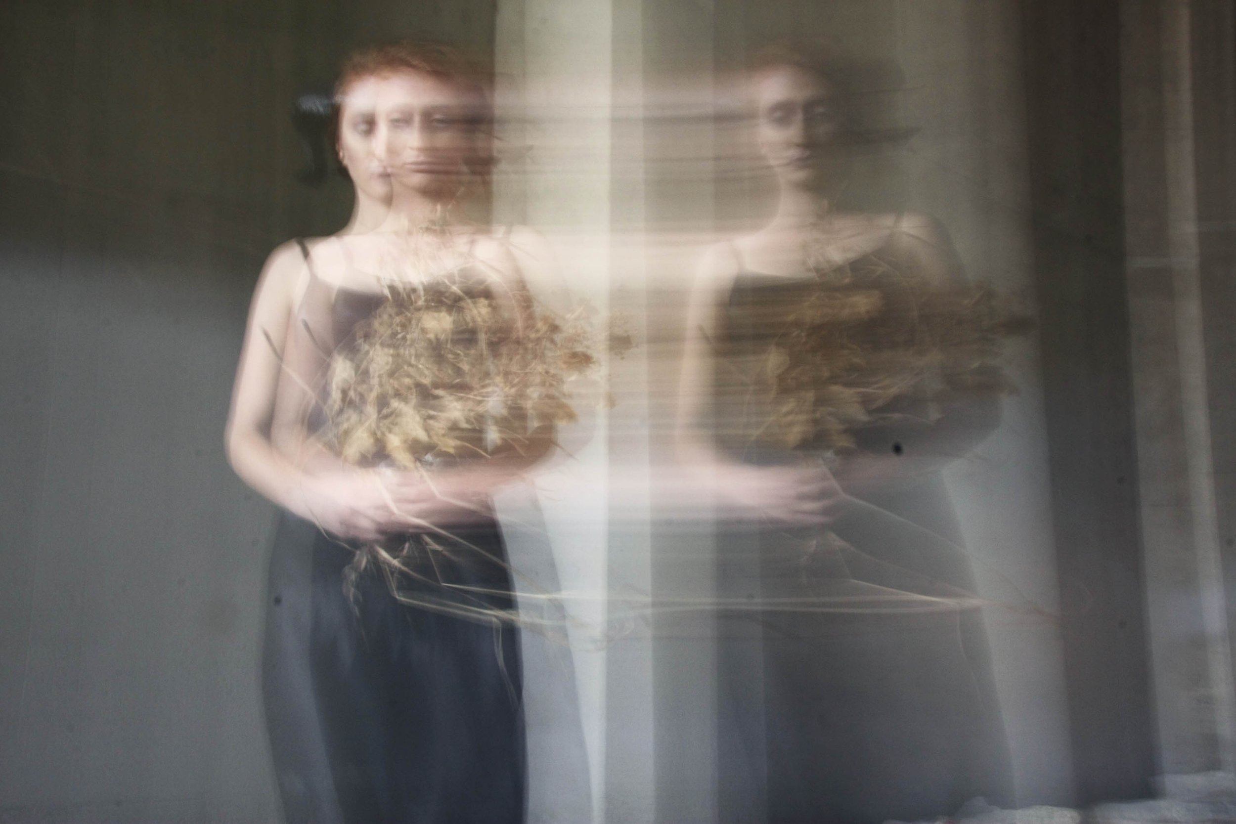 'Ghostly Twin',
Long exposure digital photography,
2016