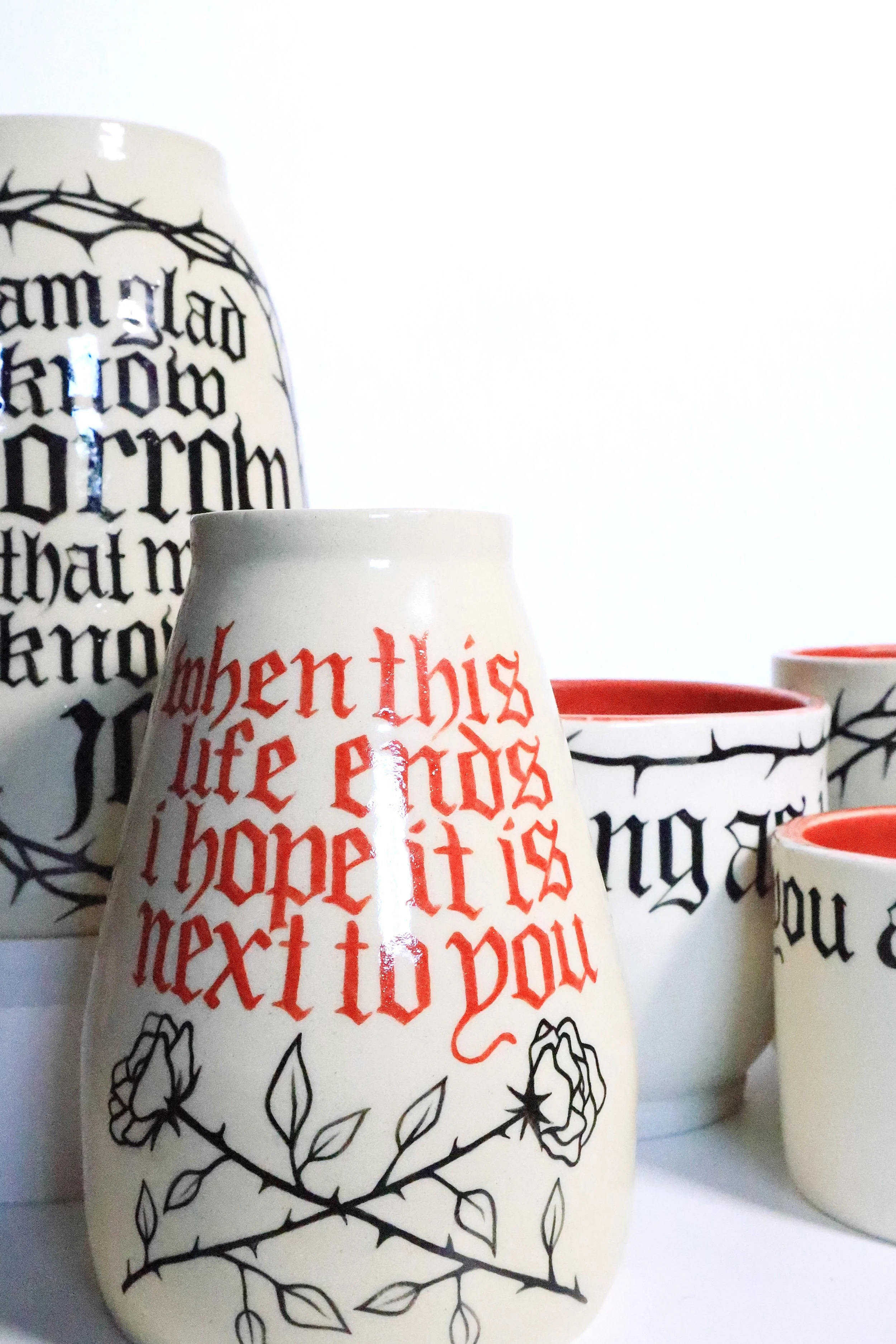 'Lovely Vessels' Collection,
Ceramic,
2024