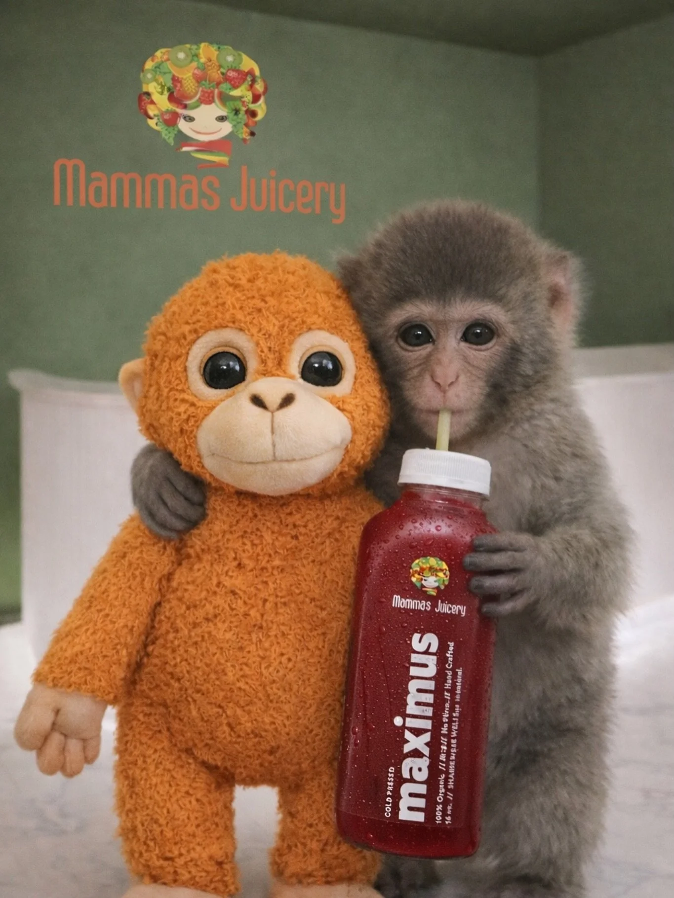 safe space. cold-pressed.
Punch the viral monkey approved. 🐒 

#punch #punchthemonkey #coldpressedjuice
