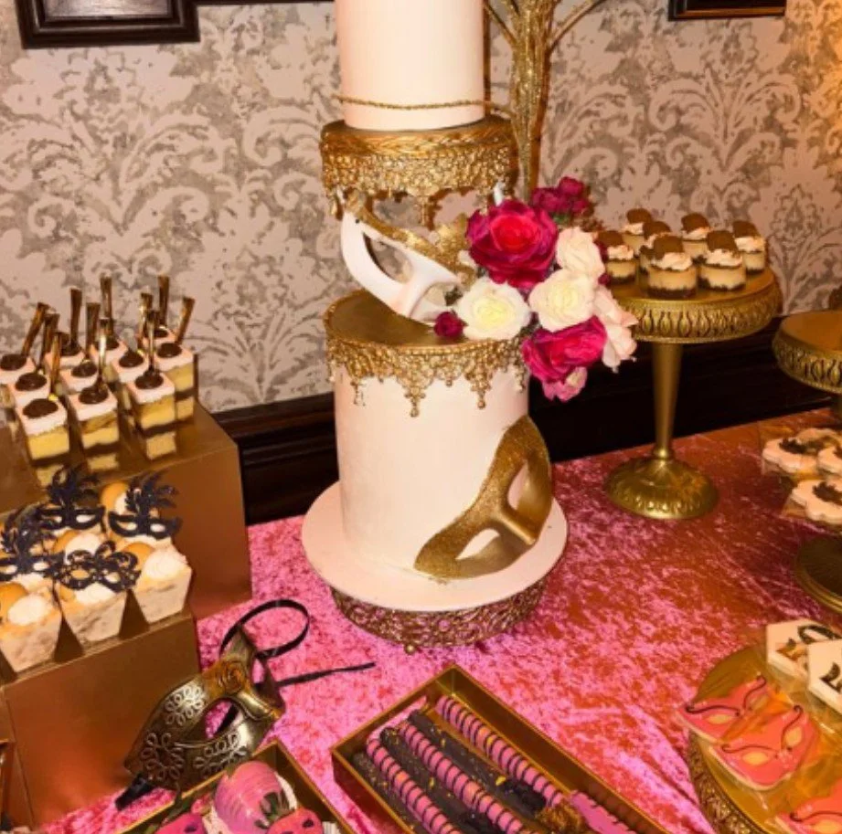 It&rsquo;s the little details that truly make the biggest difference. A dessert table is a fantastic way to elegantly display your wedding theme with a stunning spread of decadent bites. This setup not only accentuates your overall venue decor, but a
