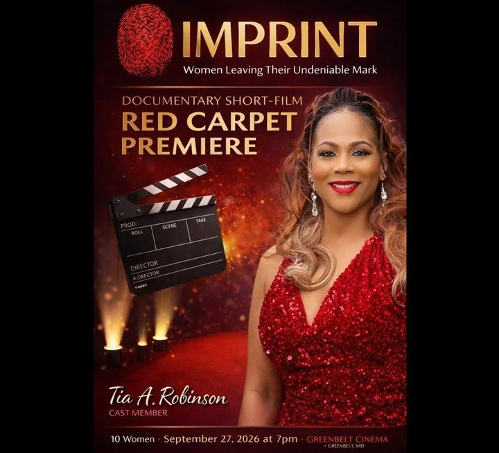 Preparations are underway for the ultimate premiere of the year as 10 extraordinary women embark upon making history as cast members of the powerful documentary, IMPRINT: Women Leaving Their Undeniable Mark. 

We&rsquo;re excited to share that Tia A.
