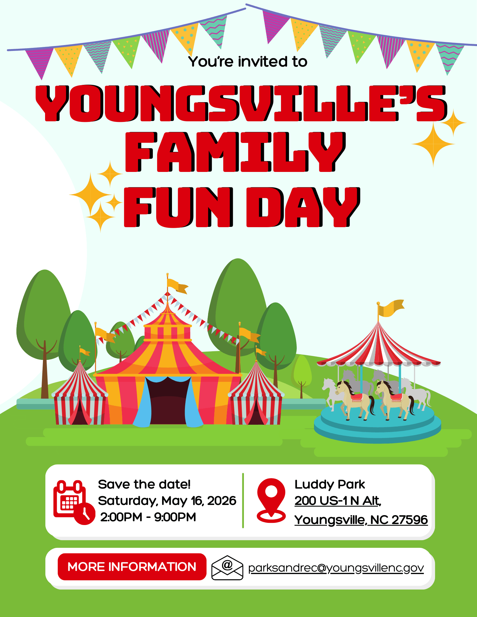 Youngville’s  Family Fun Day