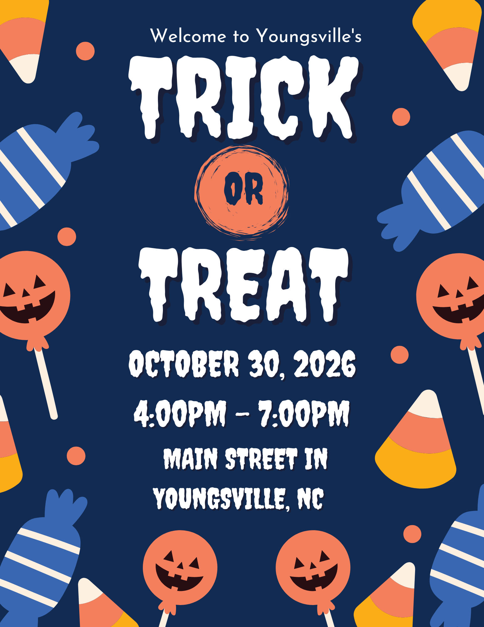 Youngville’s Trick or Treat on Main St.