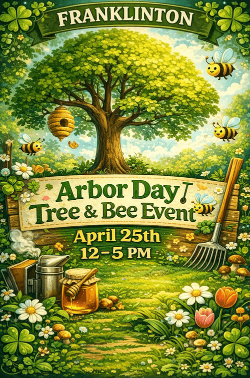 Franklinton’s Arbor Day Tree &amp; Bee Event