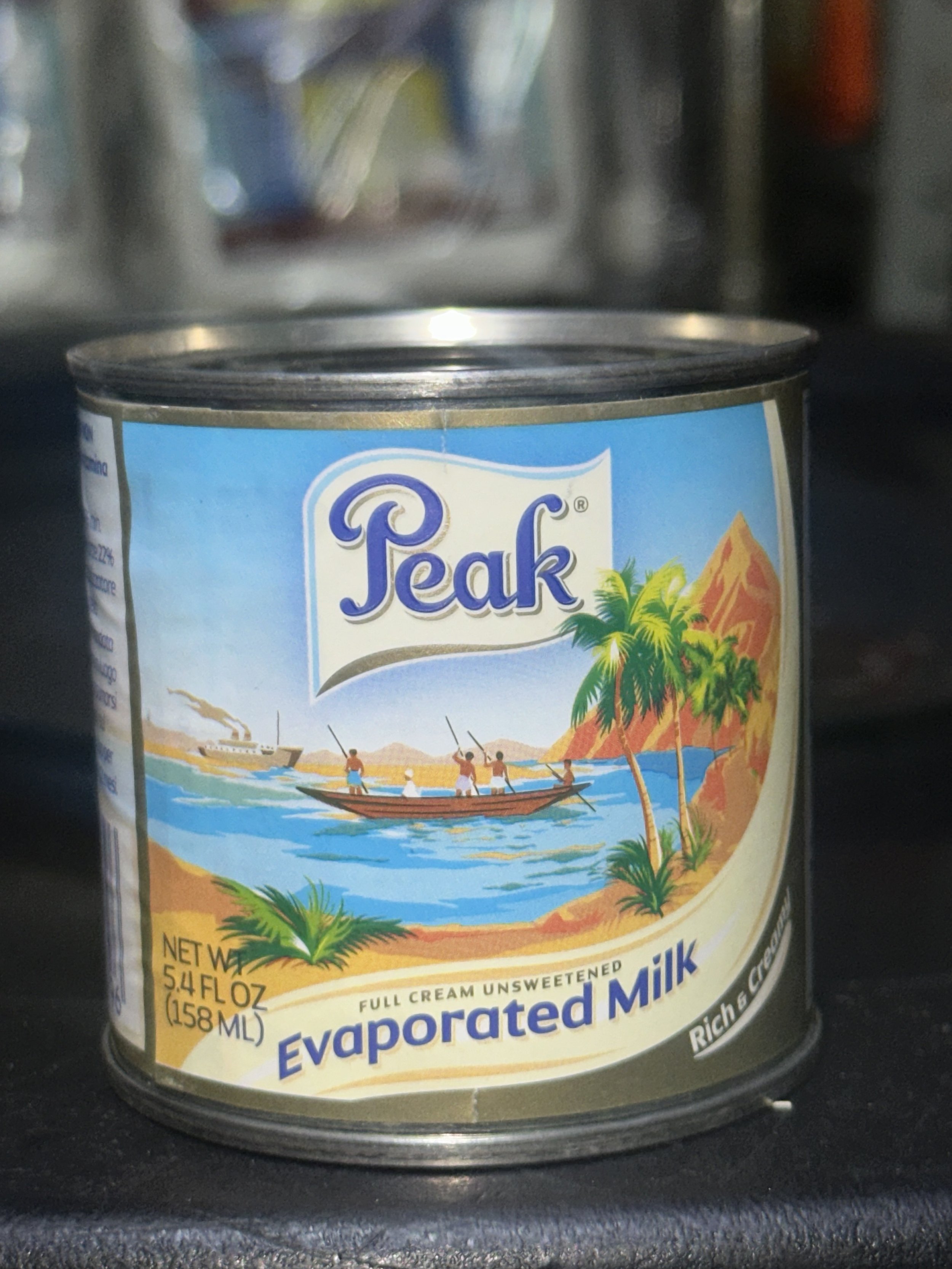 Peak Milk – Tin Can.