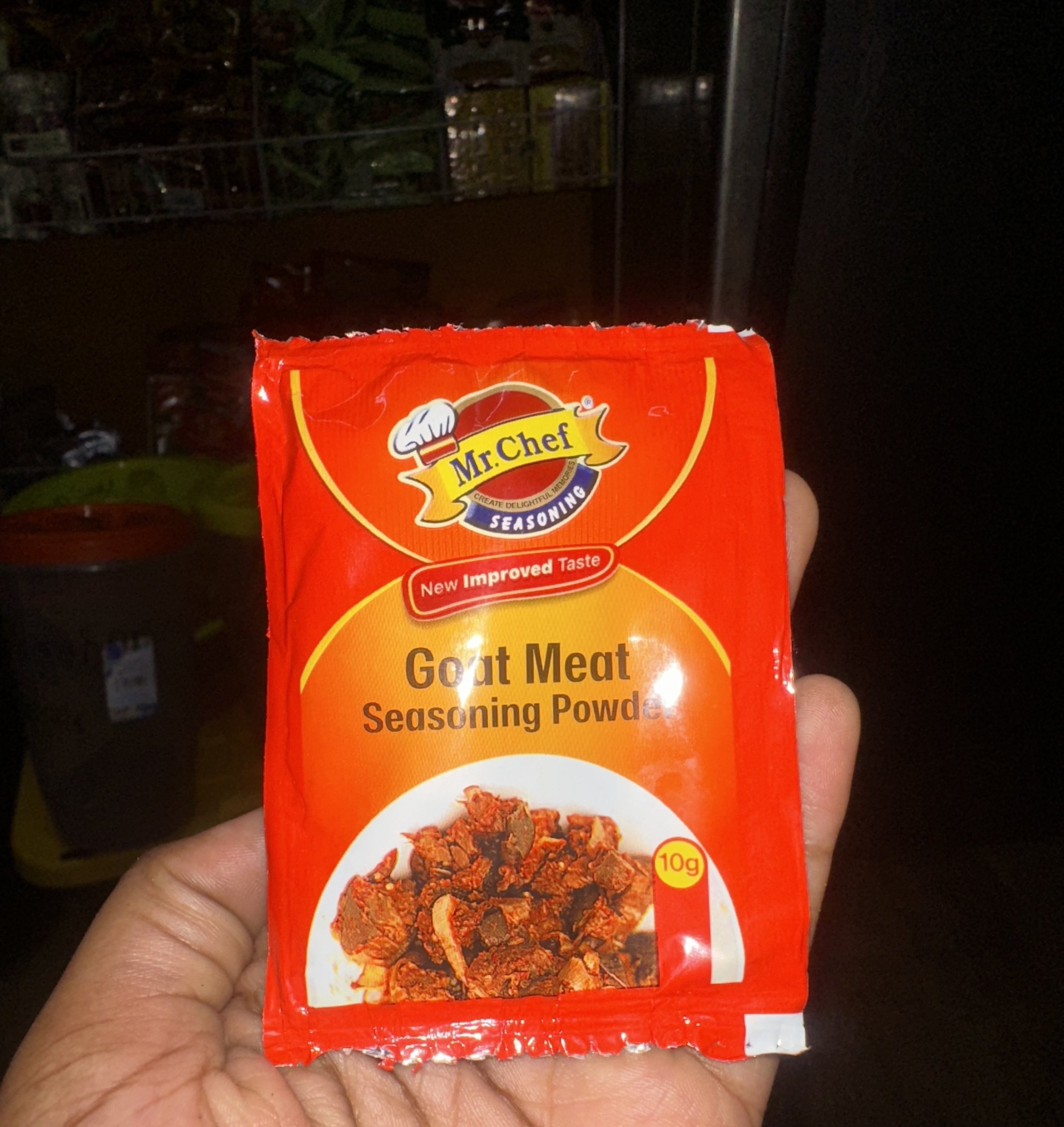 Goat meat seasoning