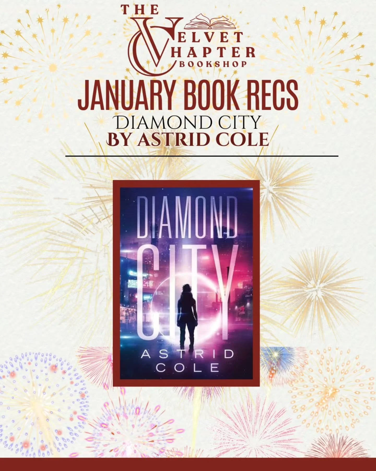✨📚 January Book Rec 📚✨

Welcome to Diamond City 💎 &mdash; a glittering metropolis powered by secrets, advanced tech, and the dangerous price of survival.

In Diamond City by @astridcolebooks power is everything, trust is rare, and one wrong move c