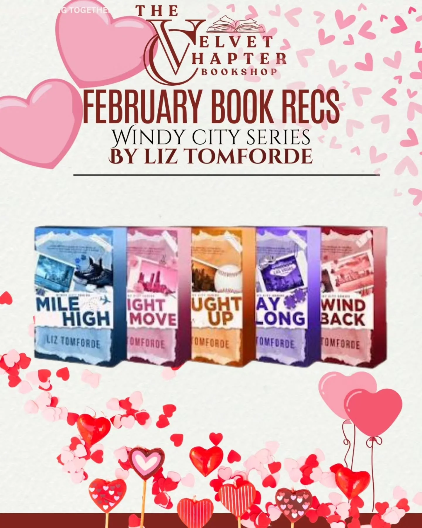 FEBRUARY BOOK REC 🏙️💕

This week we&rsquo;re heading to the Windy City, where the athletes are elite, the banter is top tier, and the slow burns hit hard.

✨ The Windy City Series by Liz Tomforde ✨

If you love:
🏀 Pro athletes with soft hearts
🔥 
