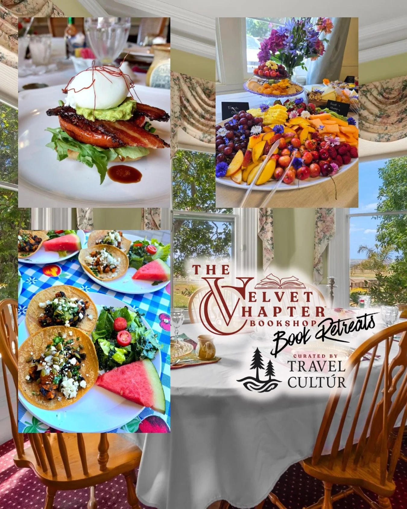 The vacation dream is showing up and having everything handled. 🍷🕯️

During our Book Retreat, all meals will be taken care of by a private chef, so you can focus on the good stuff: reading, creating, connecting, and actually resting.

Expect meals 