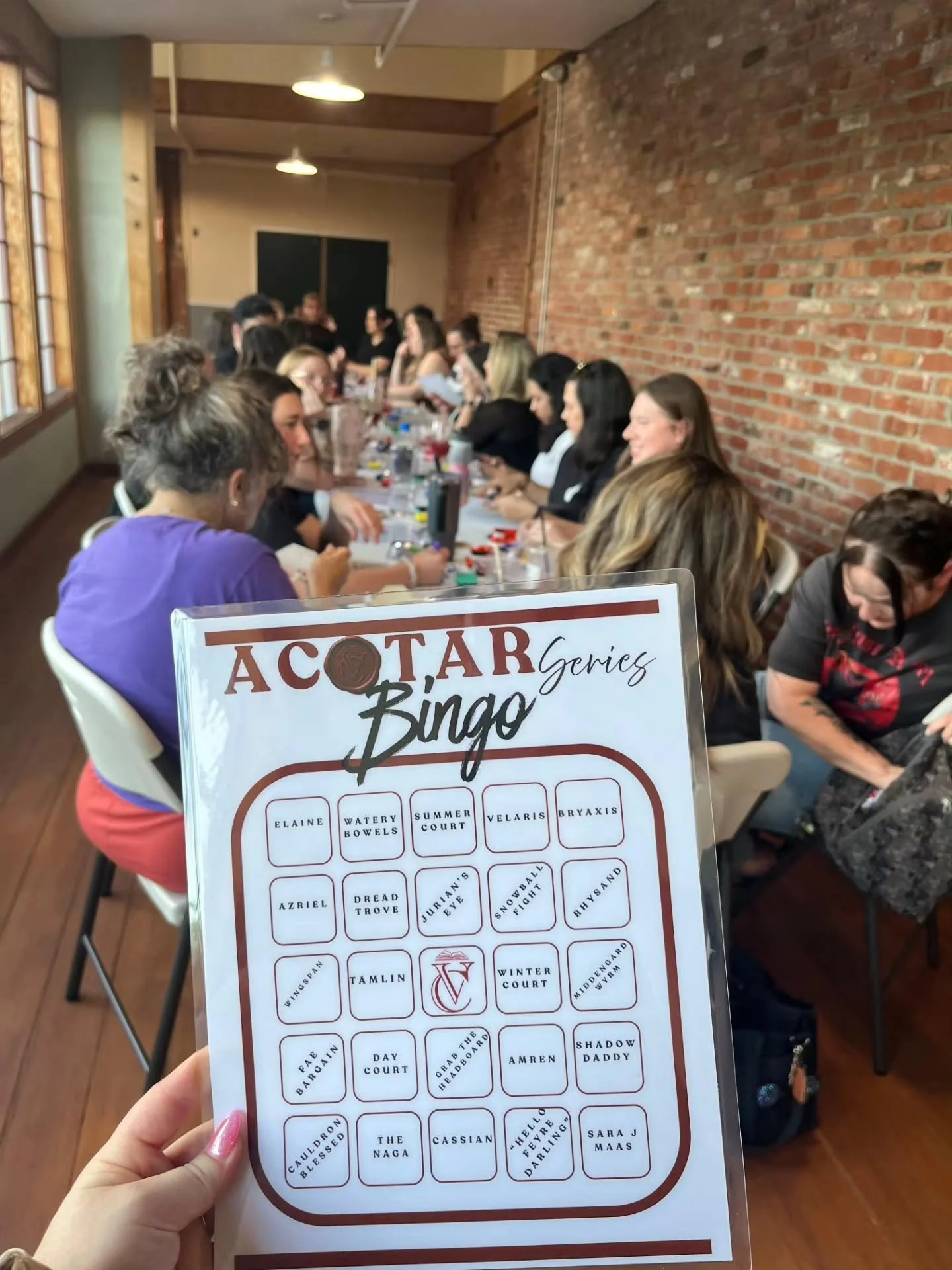✨🖤 ACOTAR Bingo Night Recap 🖤✨

Prythian came alive in the shop and honestly&hellip; we&rsquo;re still not over it. 👑🌙

From Night Court loyalists to Suriel tea spills, the energy was unmatched... full of laughter, chaos, and just the right amoun