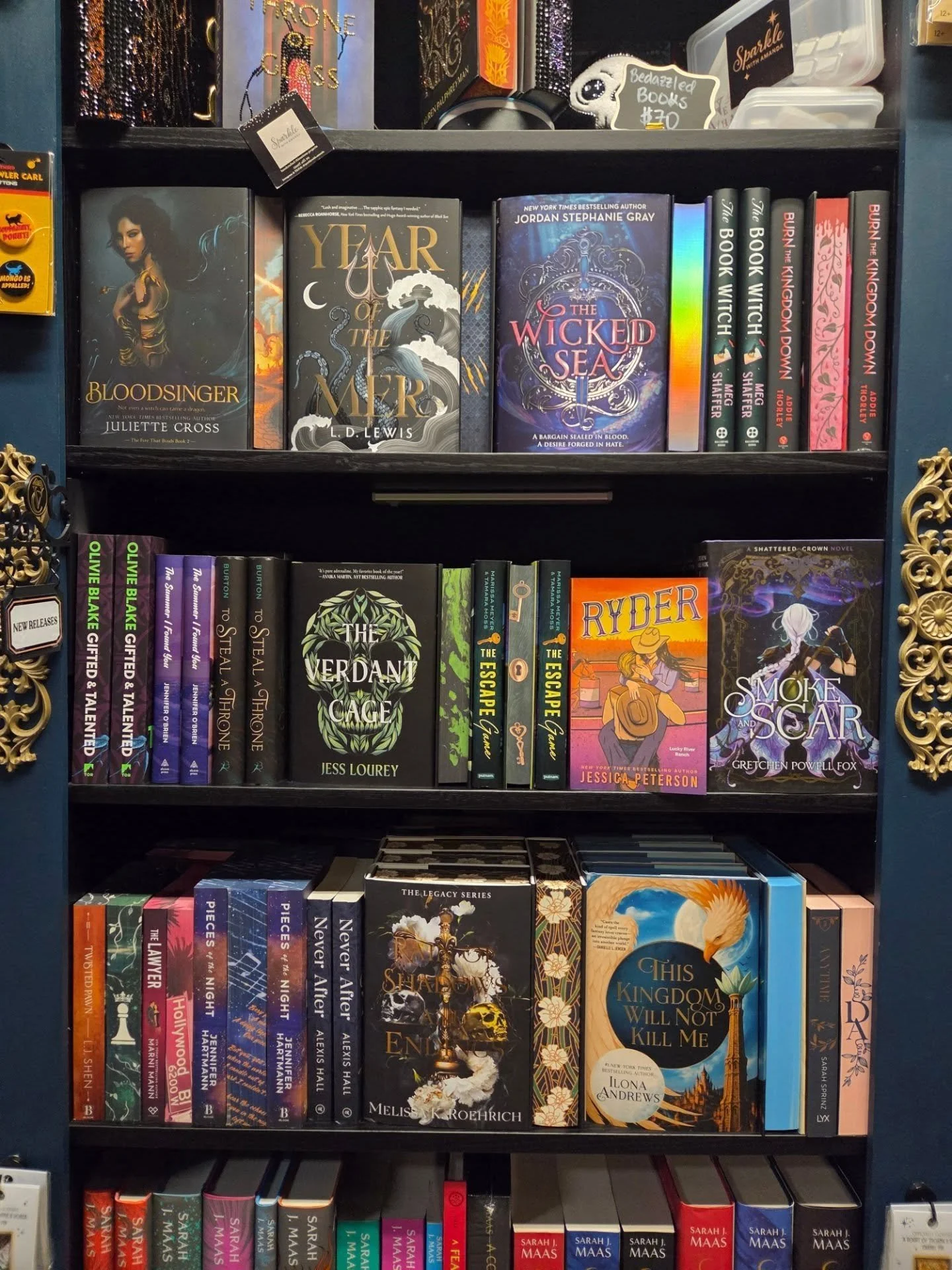 ✨📚 New Release Tuesday is calling&hellip; ✨

This week&rsquo;s stories feel like salt air, whispered magic, and secrets just beneath the surface, waiting for the right reader to discover them. 🌊🌿

🌙 Now on our shelves:
&bull; Rites of the Starlin