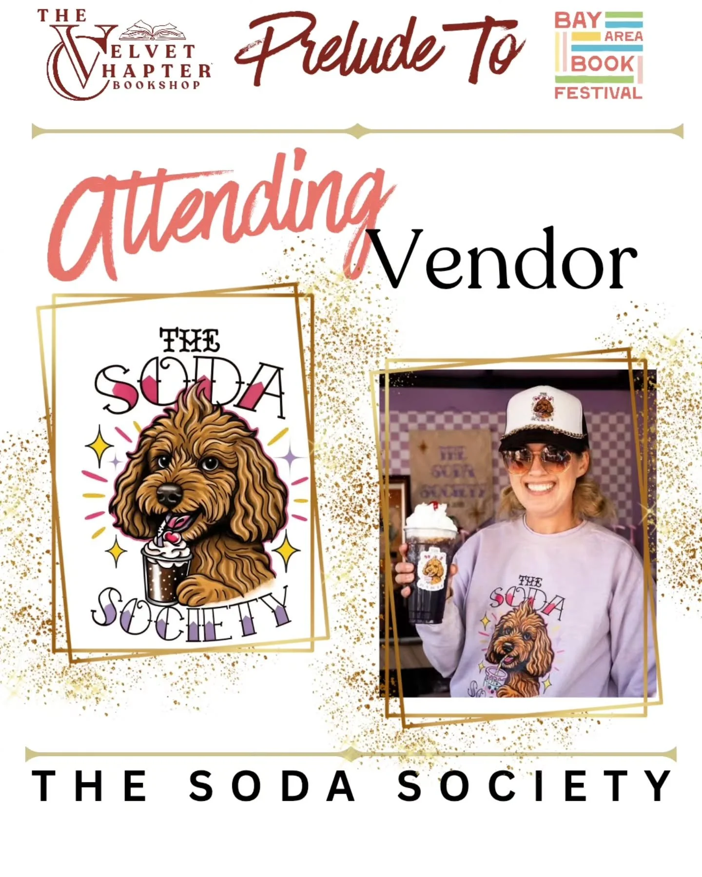 We are so excited to welcome The Soda Society to the Prelude to the Bay Area Book Festival on Thursday, May 28 ✨

We can&rsquo;t wait to showcase their delicious dirty sodas alongside an evening full of stories, community, and bookish magic ahead of 