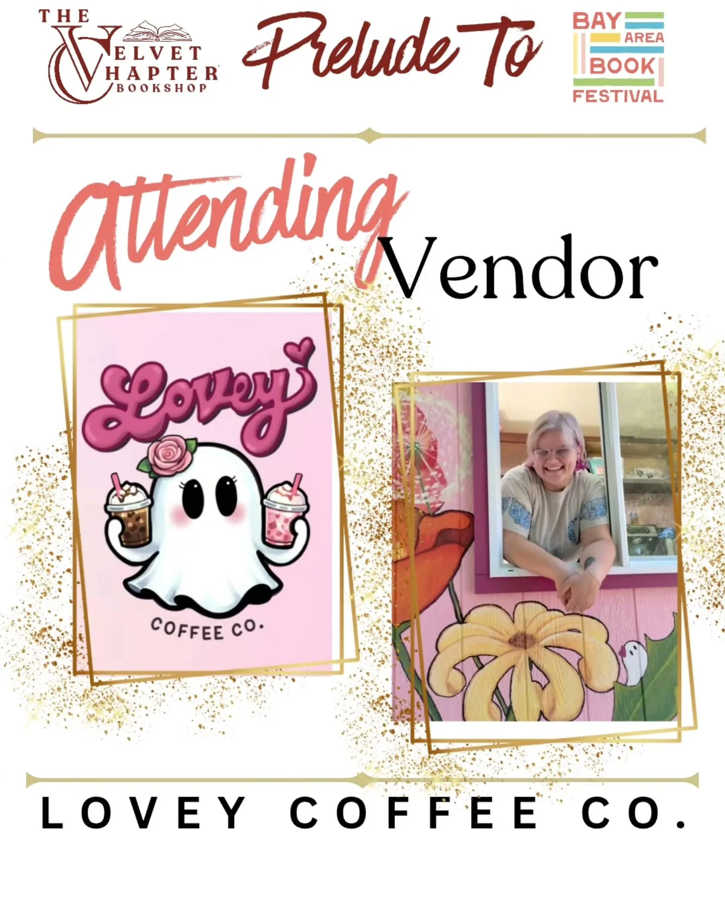 We are so excited to welcome Lovey Coffee Co. to the Prelude to the Bay Area Book Festival on Thursday, May 28 ✨

We can&rsquo;t wait to showcase their delicious coffee alongside an evening full of stories, community, and bookish magic ahead of this 