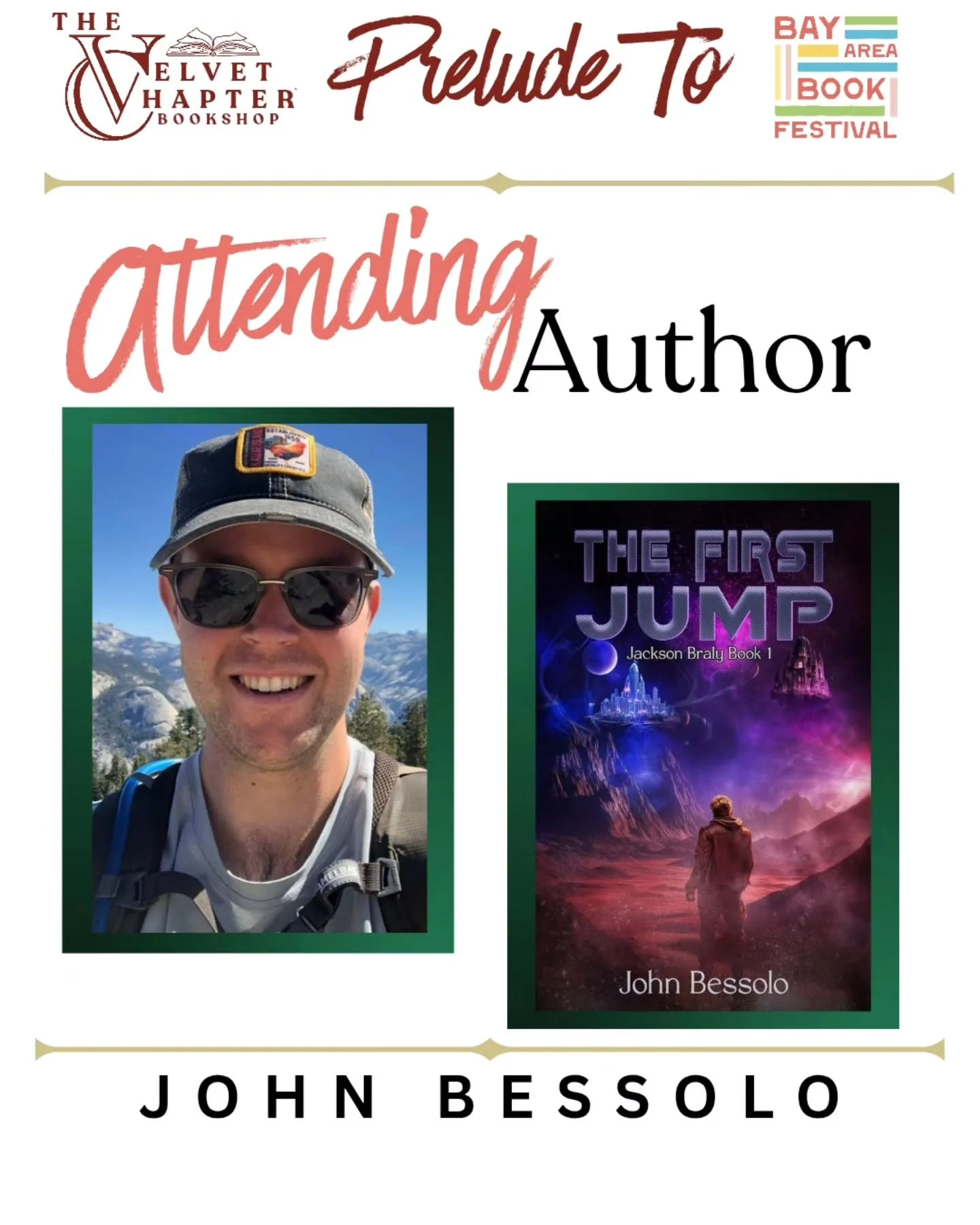 We are so excited to be hosting the Prelude to the Bay Area Book Festival on Thursday, May 28 at ✨

We&rsquo;re thrilled to welcome John Bessolo for an unforgettable evening of stories, conversation, and bookish celebration ahead of this year&rsquo;s