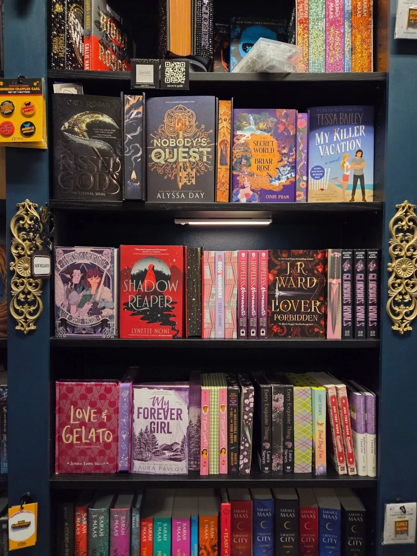 📚 New Release Tuesday 📚

Fresh stories have arrived on our shelves, and this week's lineup is bringing romance, adventure, mystery, and a touch of the divine.

Featured releases:

💋 *Kissed by the Gods* by Caty Rogan &mdash; a captivating romantas