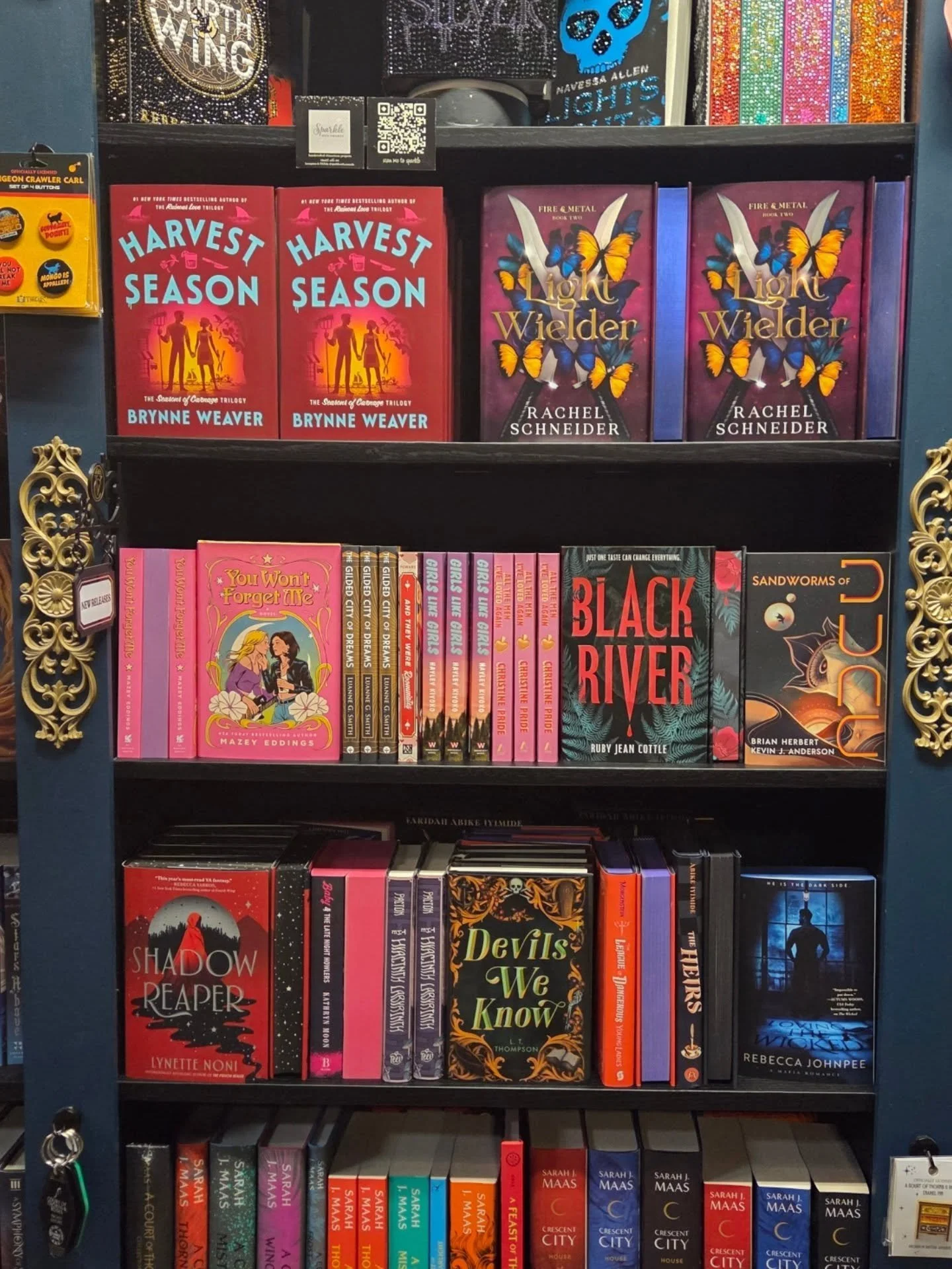 ✨📚 New Release Tuesday 📚✨

This week's new releases are finally here, and we're kicking things off with a lineup full of dark secrets, powerful magic, and unforgettable adventures.

🌾 Harvest Season by Brynne Weaver has arrived, bringing readers b