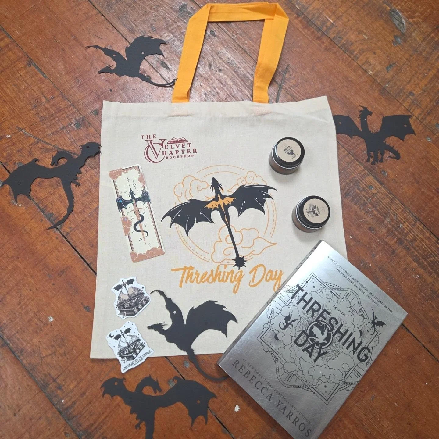 🐉🔥 YOUR THRESHING DAY SWAG HAS ARRIVED 🔥🐉

Cadets, your preorders are about to pay off in more ways than one&hellip;

If you secured our Threshing Day Preorder Bundle, get ready for your official Threshing Day haul:

📖 Your copy of Threshing Day