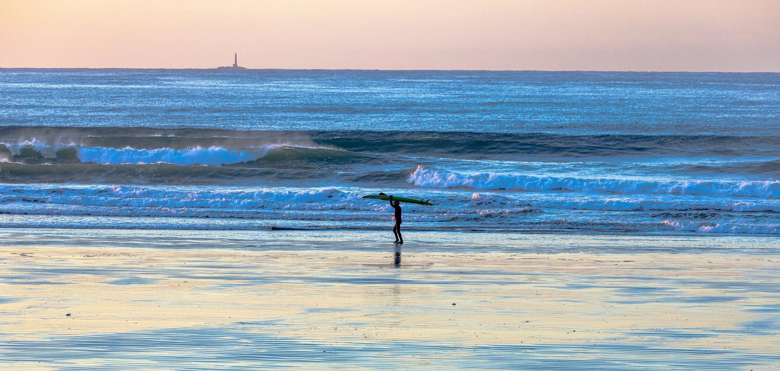 Long Sands Surfer, 10"x20"  $110.00