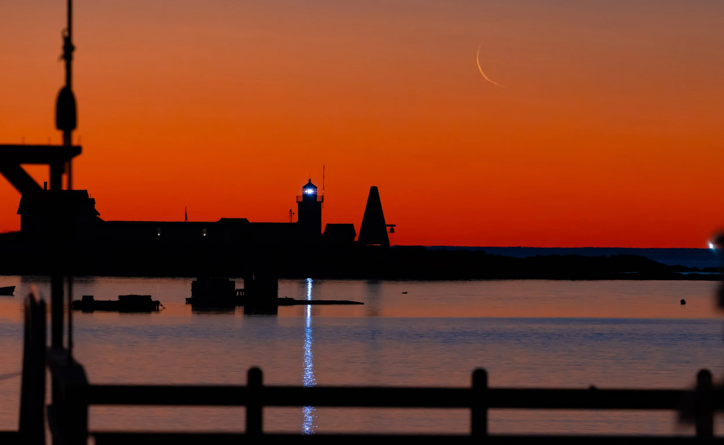 Goat Island Cresent Moon, 10"x20"  $110.00 