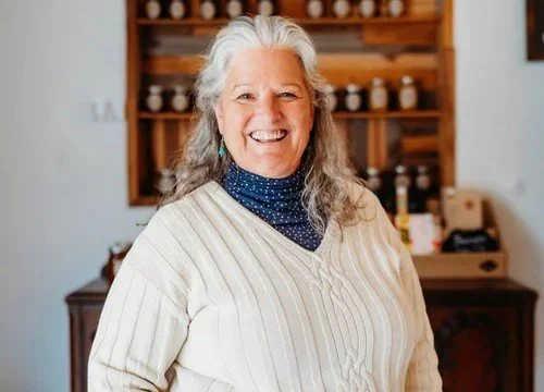 Tchinina Rayburn, owner of Prairie's End by Keystone Lake in Osage, OK
