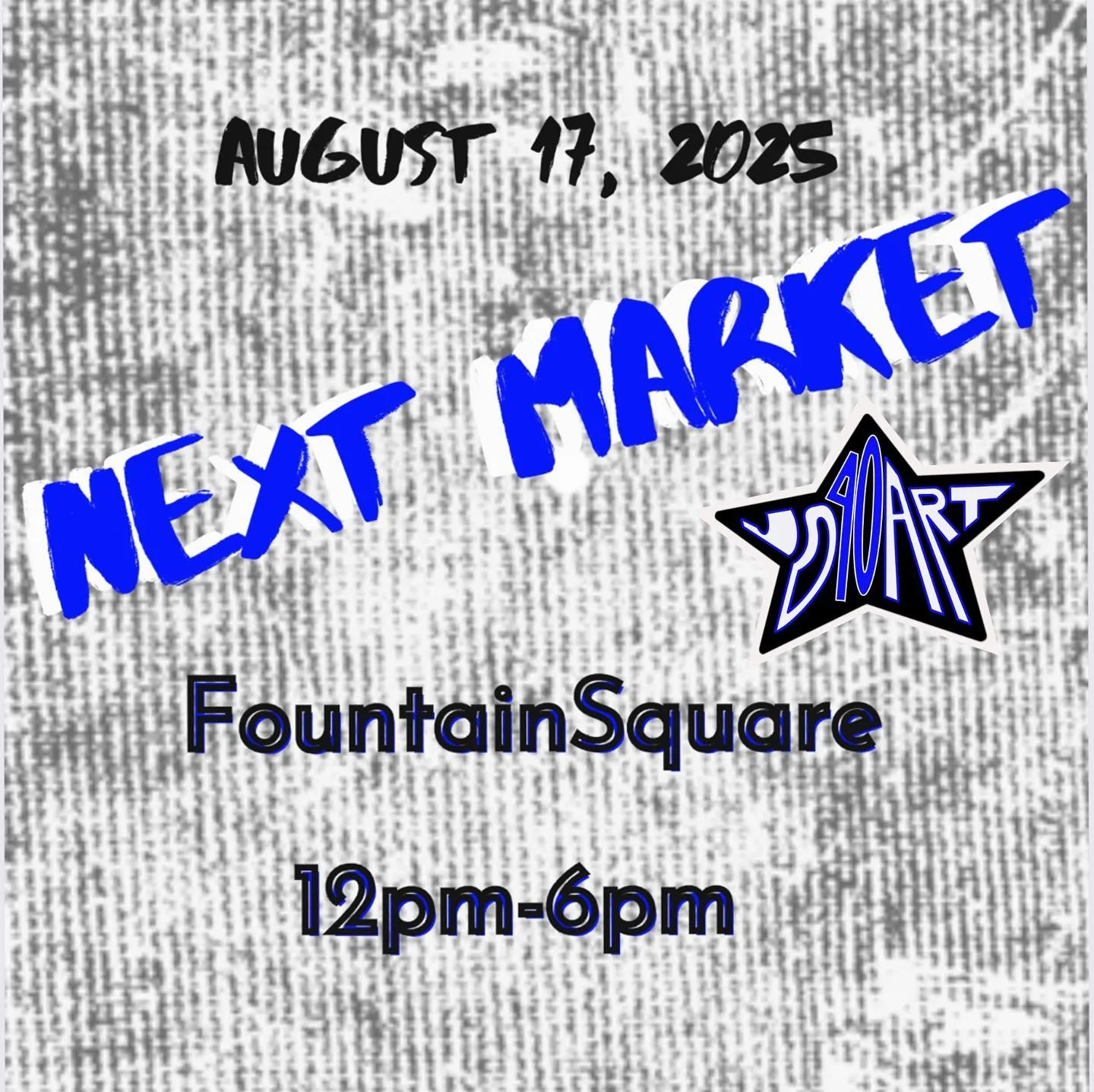 Mark your calendar✅
August 17 I will be a vendor at Art on Vine at Fountain Square.
Can’t wait to see you there!
Stay tuned for sneak peeks of the new ideas I have for this market 💙