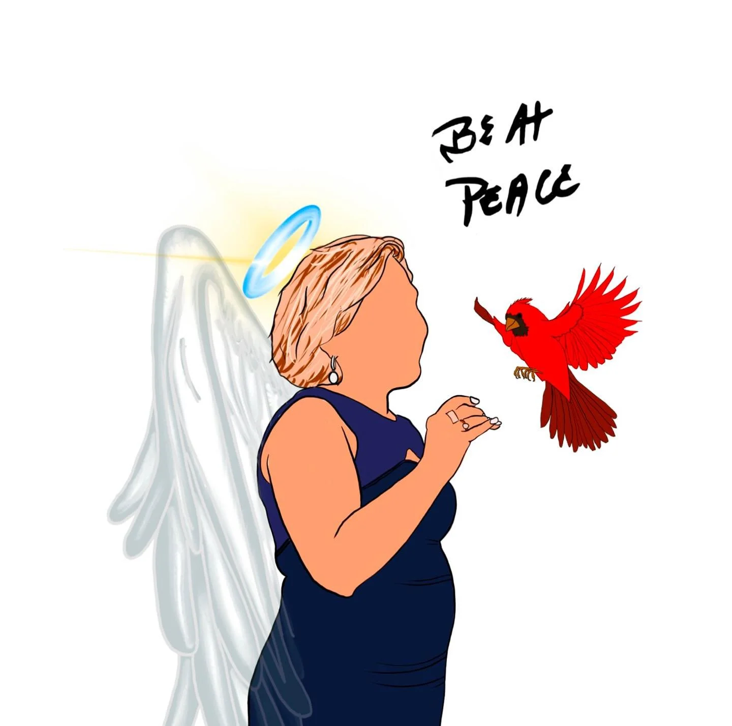 One of my favorite drawings for The Shannon Family 🕊️
Memorial pieces are always special to me, but this one was just a little more personal. Love this family tons. 💙🏠
Check out my website for any custom drawings.