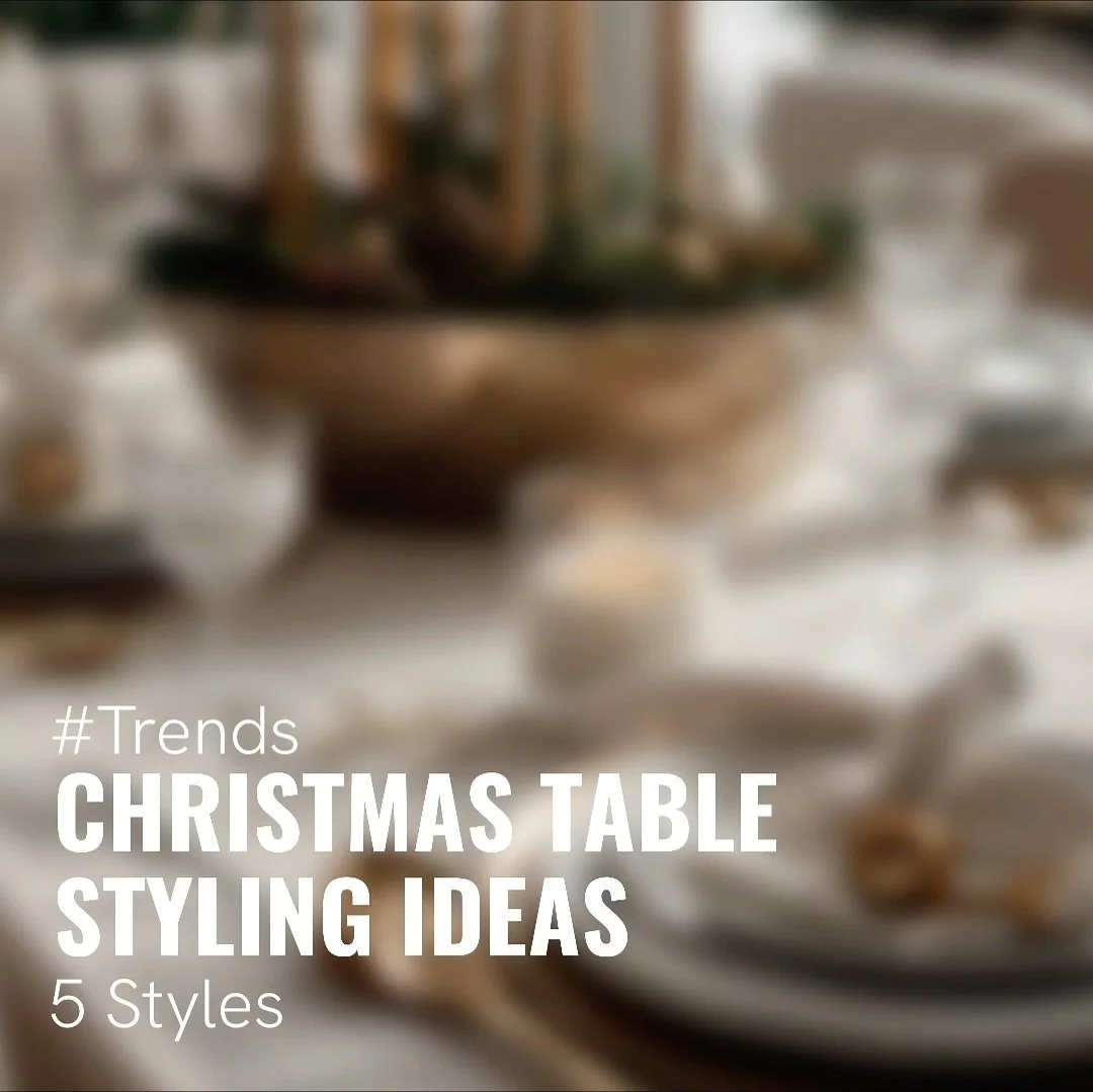 If you&rsquo;re setting the table for Christmas this year?🎄 
Here are some simple ways to make it feel extra special.

From layered linens and winter greenery to soft candlelight and warm tones, it&rsquo;s all about creating a relaxed, inviting atmo