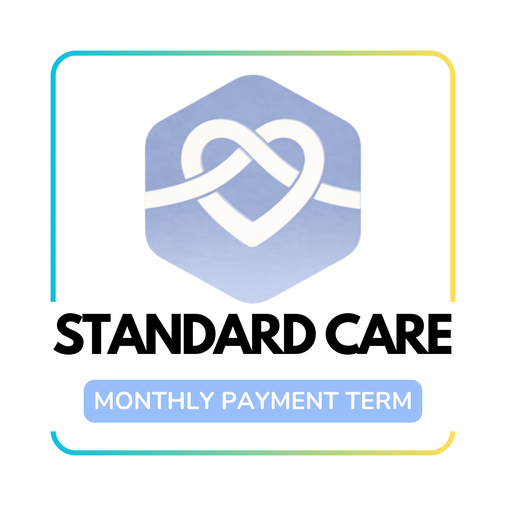 STANDARD CARE MEMBERSHIP (2 Sessions at $300/Mo)