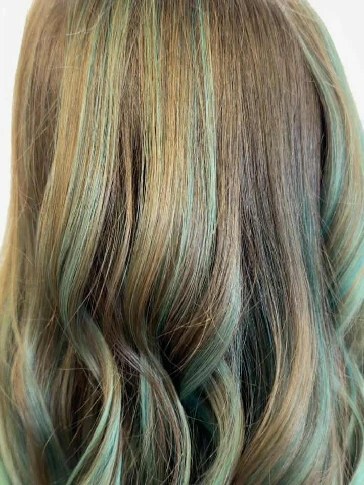 Beautiful hair color transformation by Kat. We call it the Mermaid balayage. 🧜&zwj;♀️