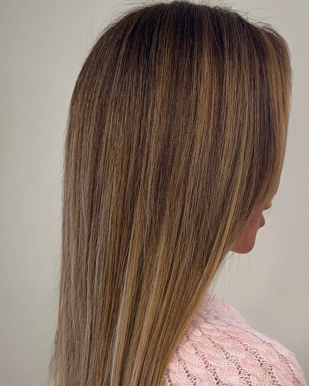 Smooth and sleek, with all natural ingredients. Cut and style by Kat.