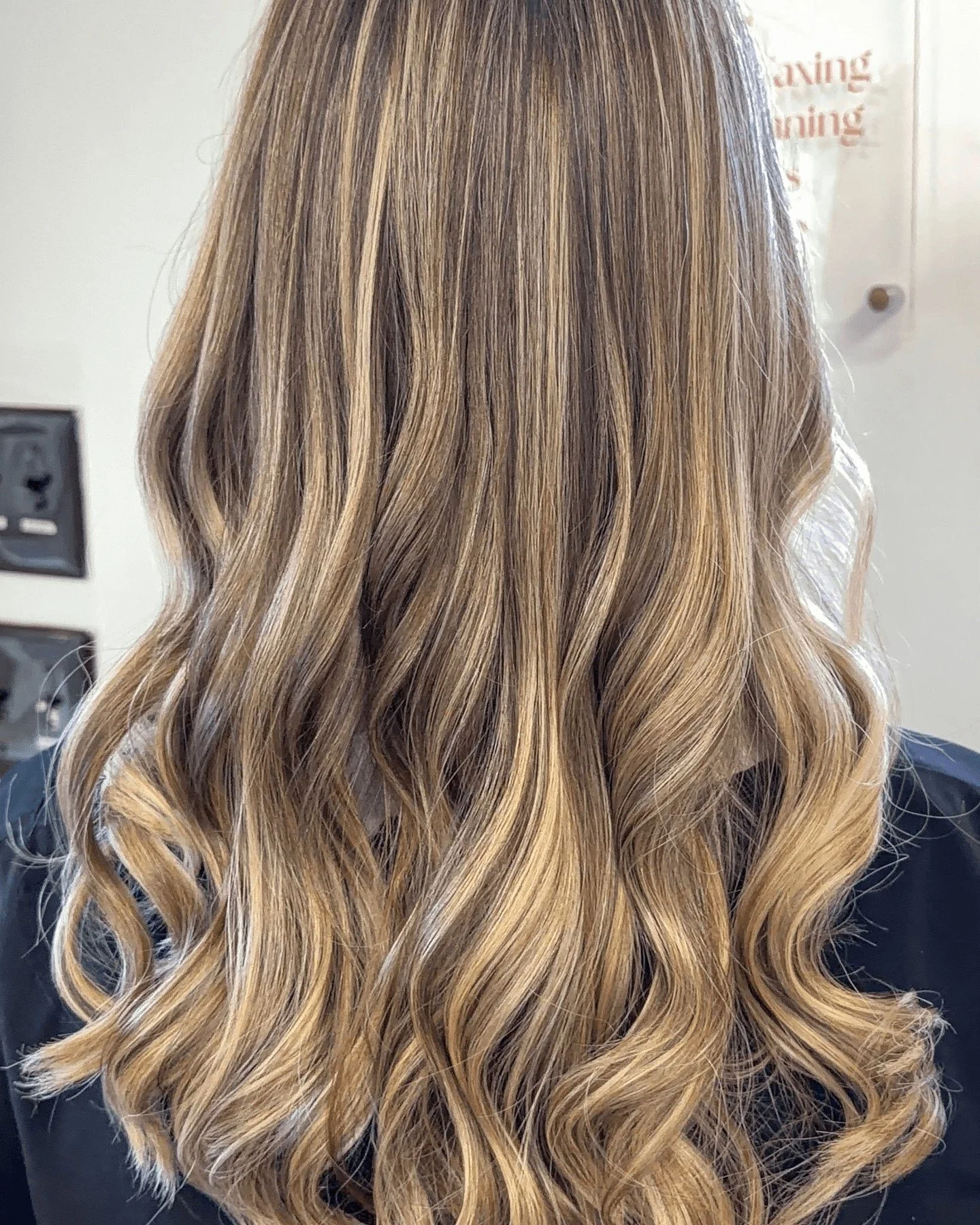 Those flowing curls. Color and style by Kat.