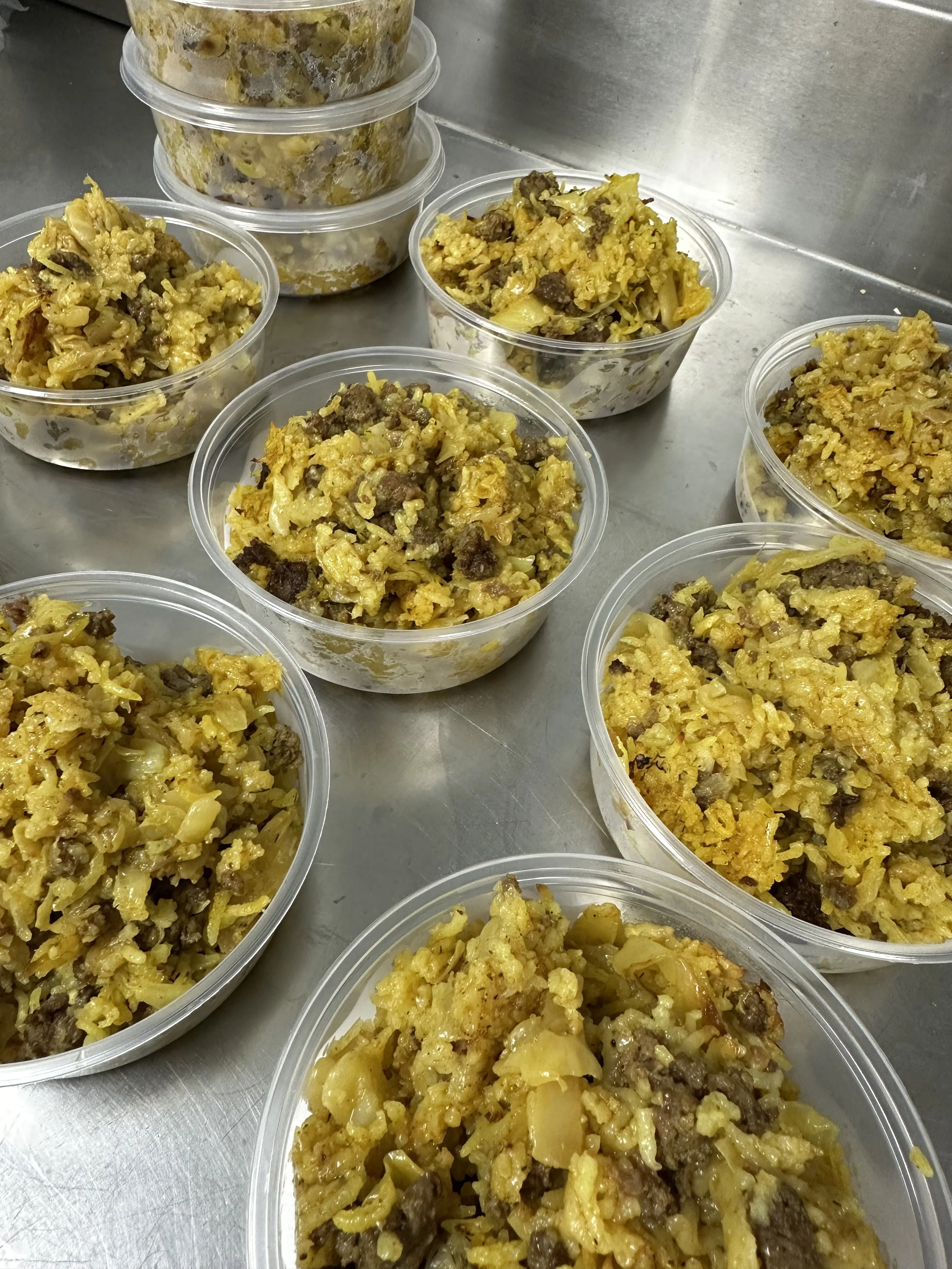 Beef & Cabbage Rice - 8oz FROZEN