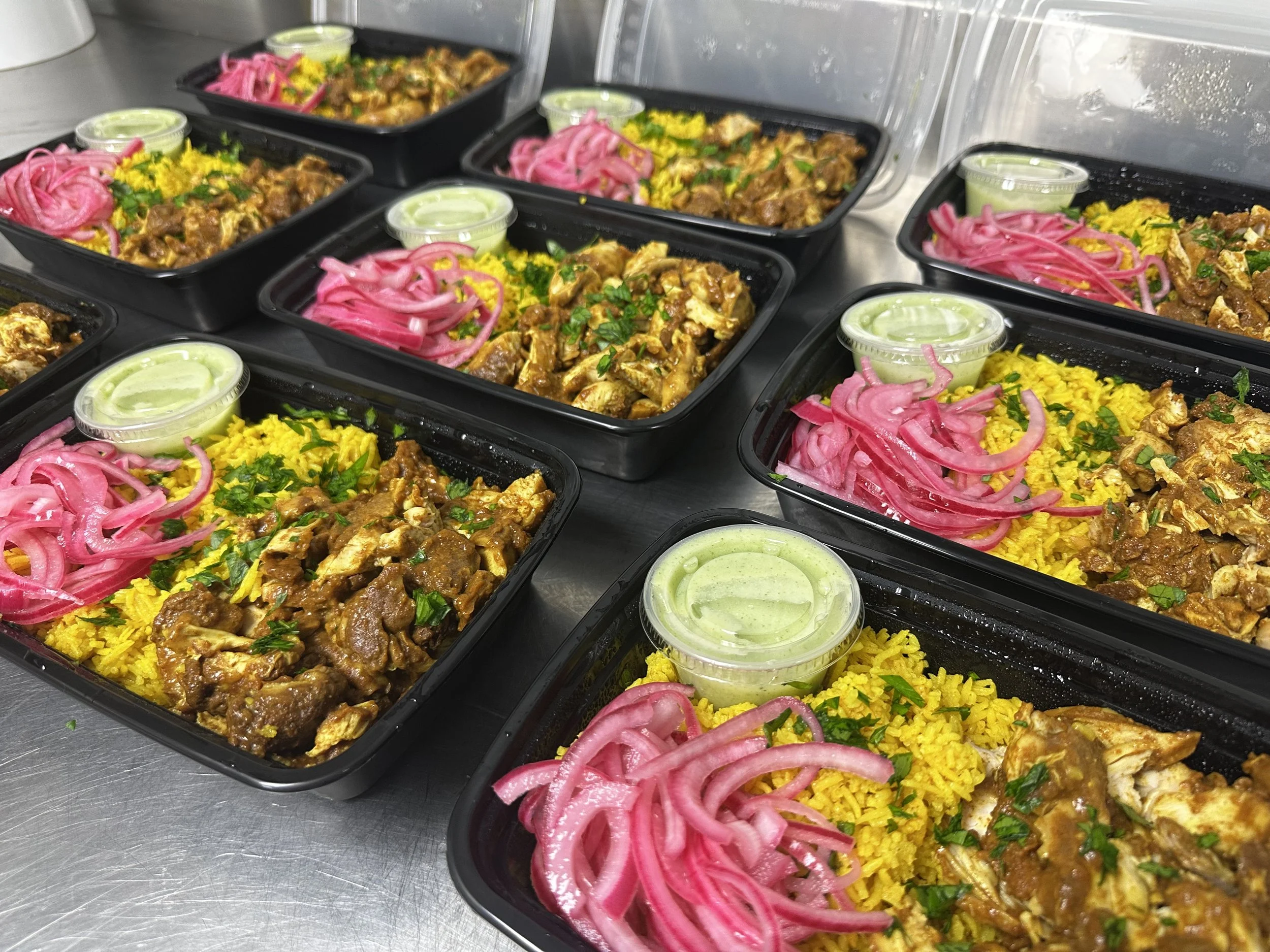 Chicken Shawarma & Turmeric Rice – Double