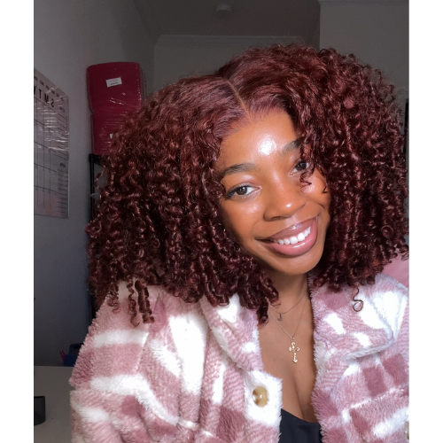 UNice Reddish Brown Glueless Wig (Upgraded)