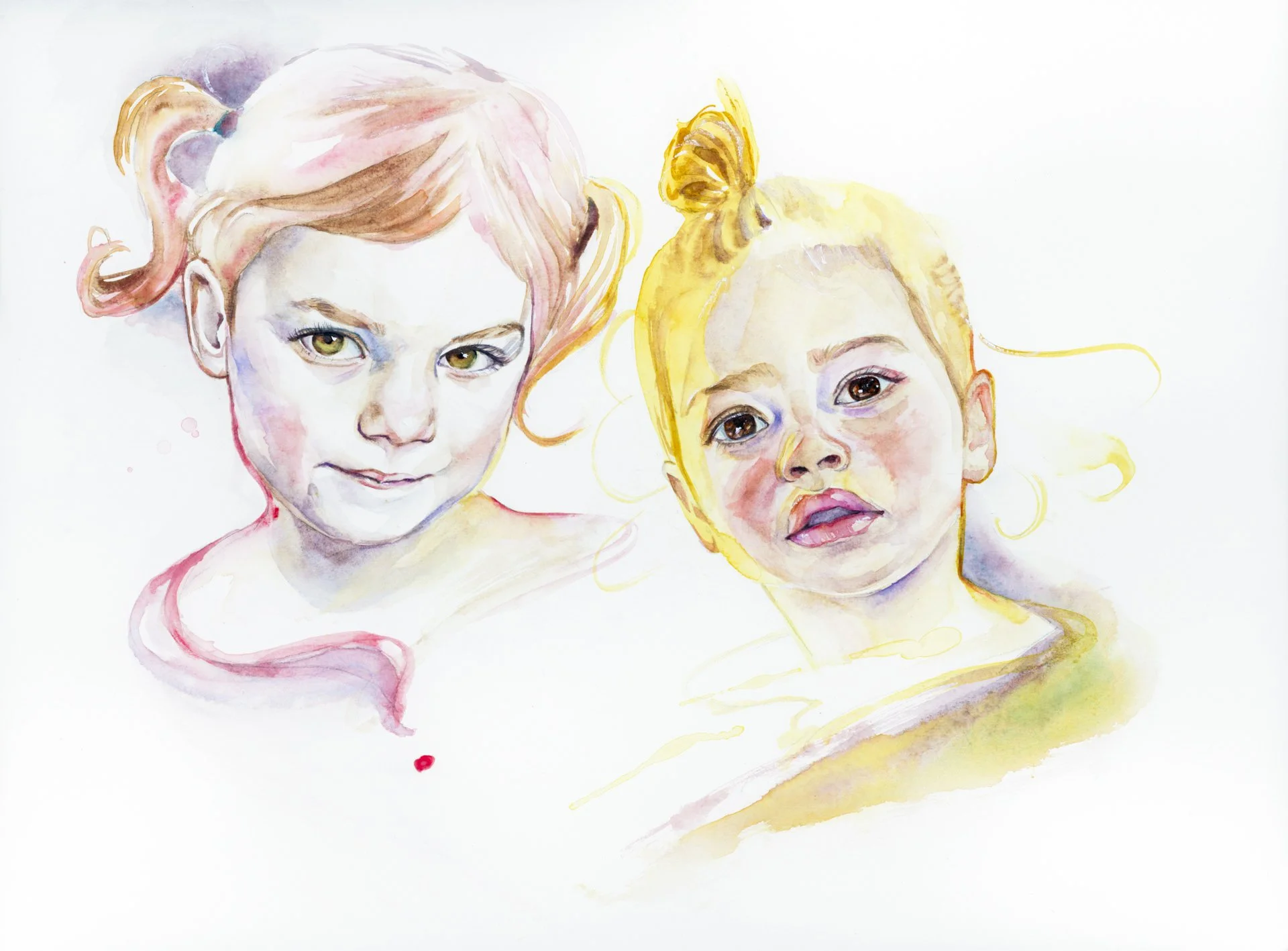 30. Gardner_KennieandLottie_WatercoloronPaper_12%22x16%22_2025.jpg