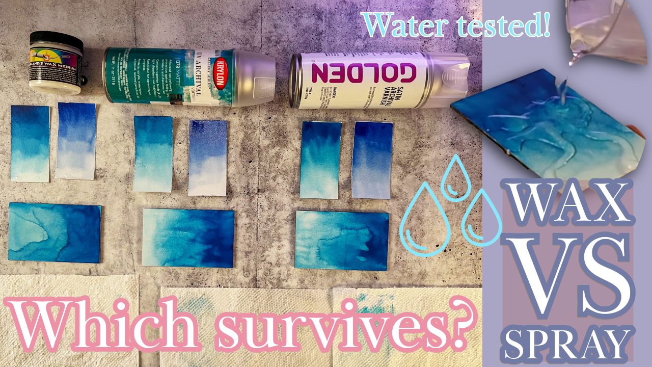 Stop Ruining Your Watercolors: Testing Dorland’s Wax vs Spray Varnish