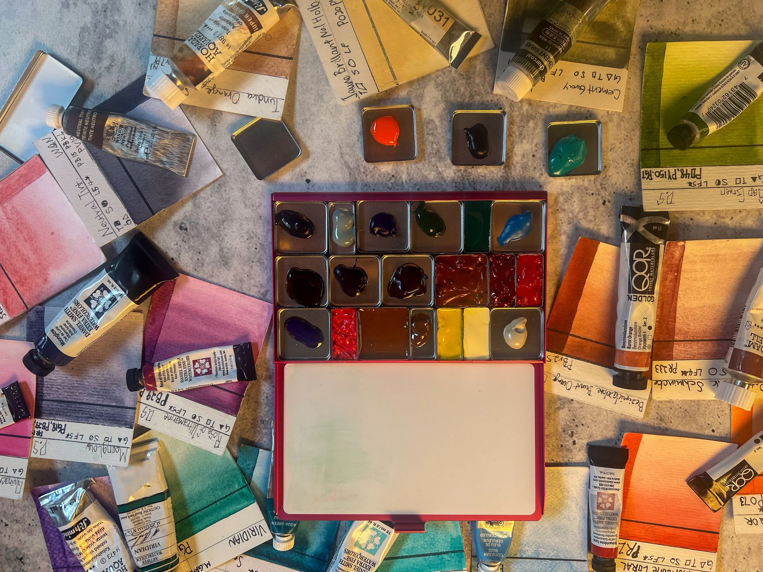 How I Choose Colors for a Travel Watercolor Palette (After 6 Years of Painting)
